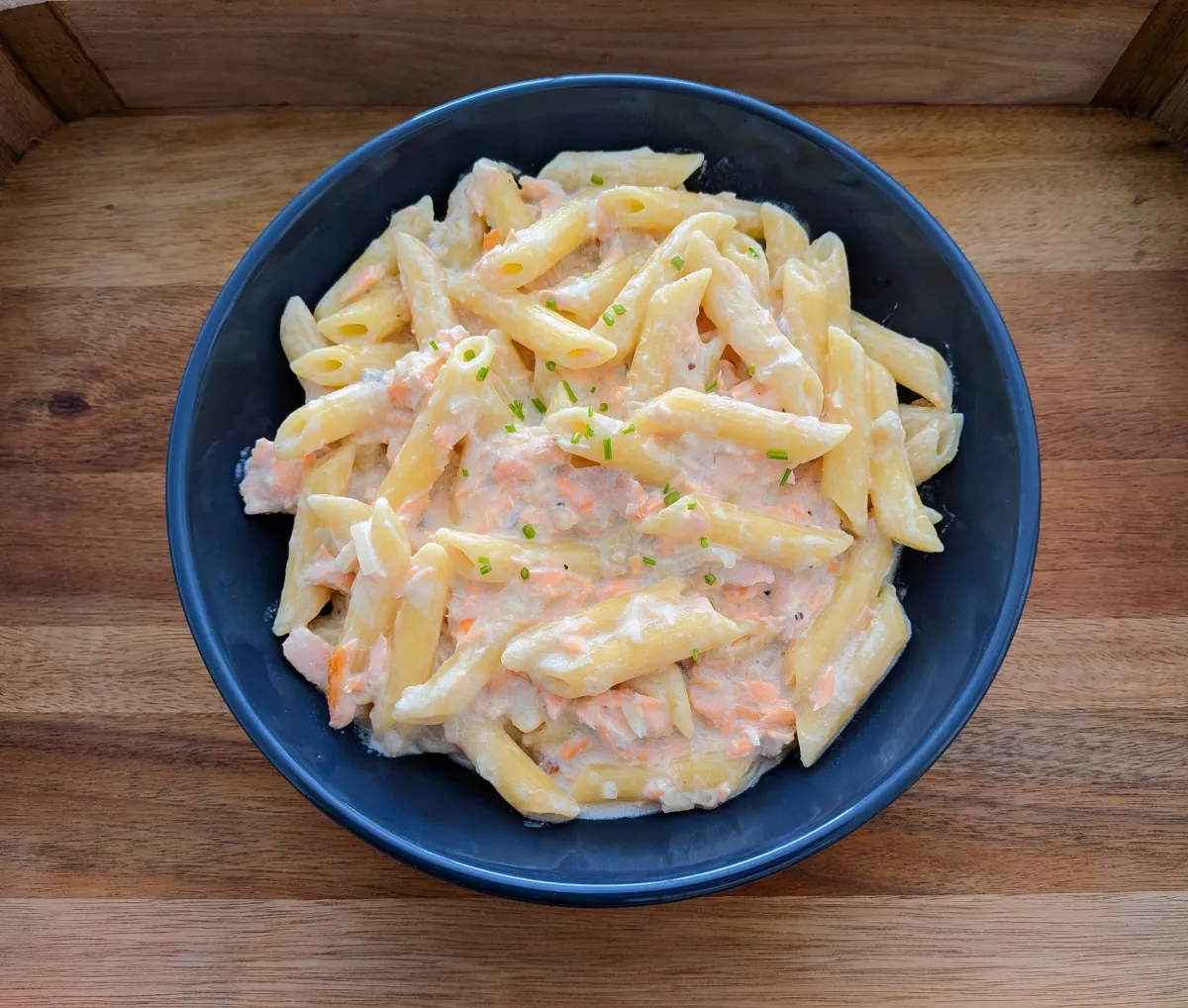 Pâtes au saumon